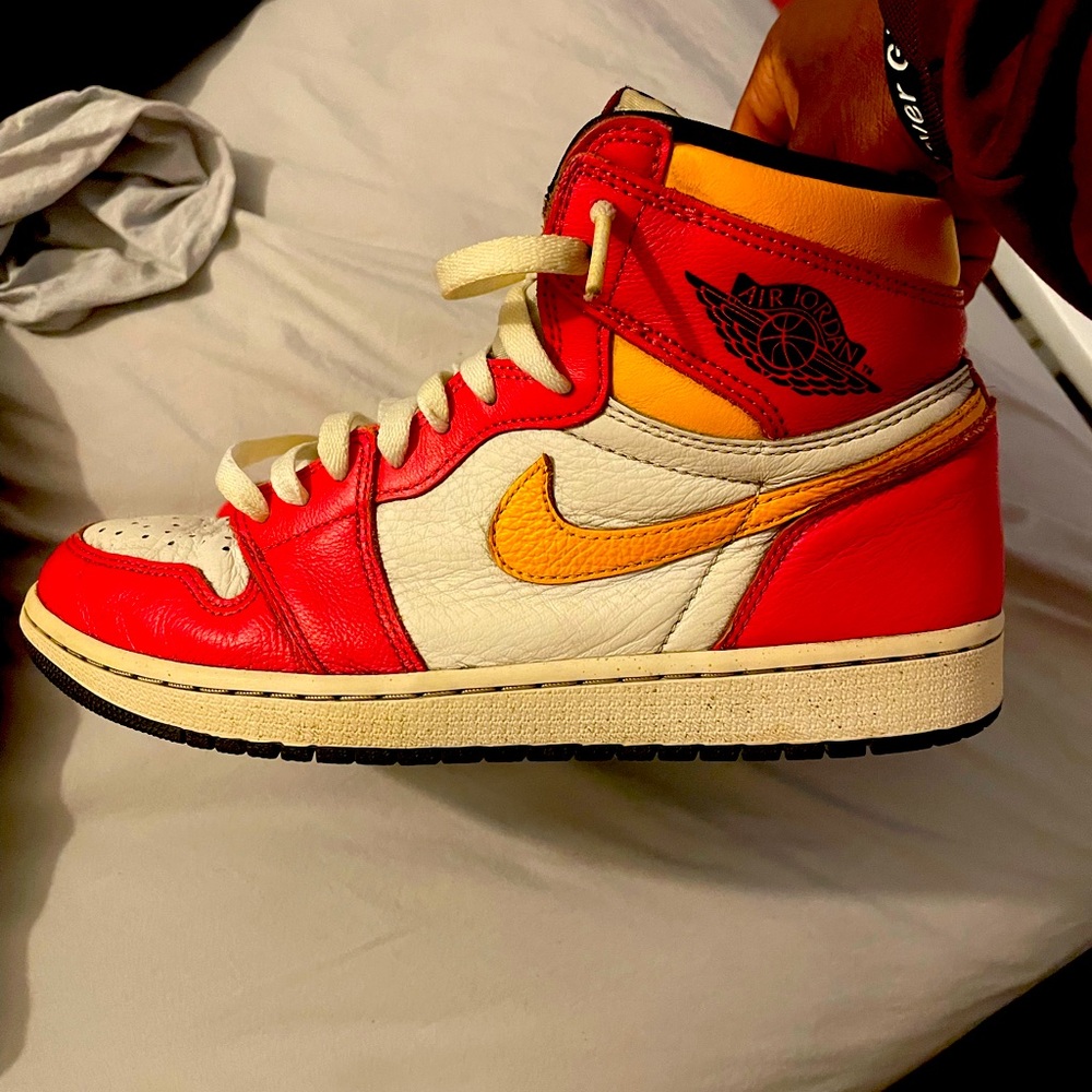 JORDAN 1S RED FUSION
